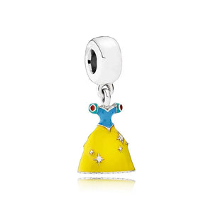 Anime Princess Dress Pendant DIY Fit Original Pan Charms Bracelet