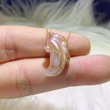 Baroque Pearl 18k Necklace 18" Aurora Jewelry Wedding