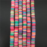 African Vinyl Disk Beads for DIY Jewelry