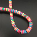 African Vinyl Disk Beads for DIY Jewelry