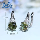 Zultanite Claps Earrings 8.0mm Gemstone 925 Sterling Silver