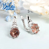 Zultanite Claps Earrings 8.0mm Gemstone 925 Sterling Silver