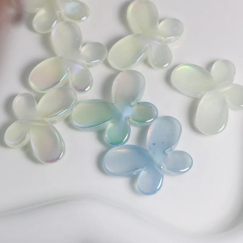 Luminous Butterfly Beads Bracelet DIY Decor