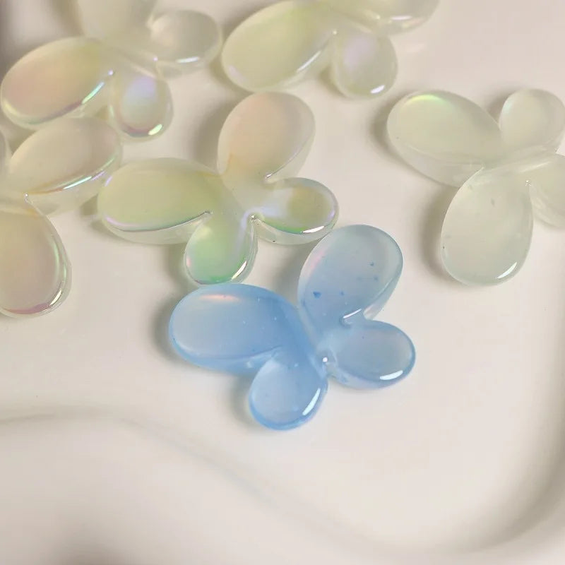 Luminous Butterfly Beads Bracelet DIY Decor