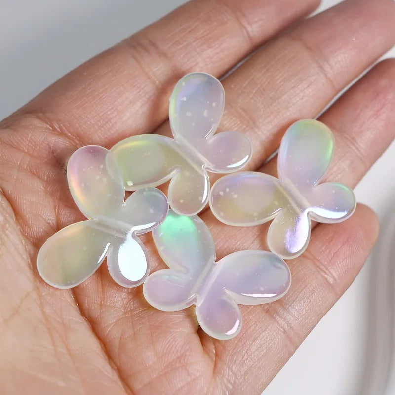 Luminous Butterfly Beads Bracelet DIY Decor