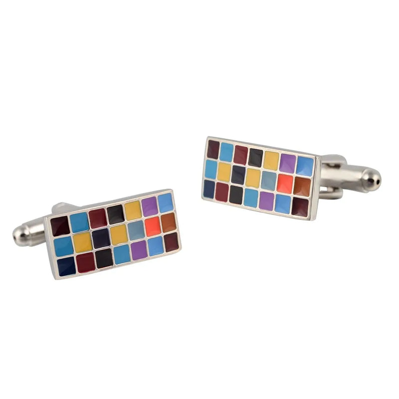 Silver Plated Cufflinks for Men