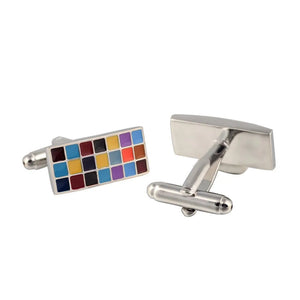 Silver Plated Cufflinks for Men