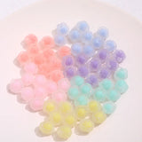 Frosted Beads Medium Beads Rose Flower Beaded Loose Beads