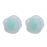 Frosted Beads Medium Beads Rose Flower Beaded Loose Beads