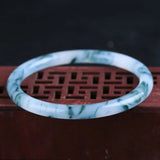 Jade Bangle Bracelet Natural Charm Jadeite Jewelry Amulet Men Women