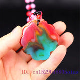 Jade Fox Necklace Pendant Amulet Natural Gemstones Talismans Carved Real