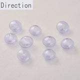 Glass Bead Double Hole for DIY Jewelry Making