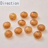 Glass Bead Double Hole for DIY Jewelry Making