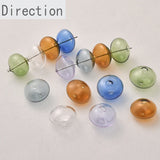 Glass Bead Double Hole for DIY Jewelry Making