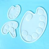Palette Mold DIY Epoxy Resin Mold Drawing Board Silicone Mould Art Crafts Jewelr