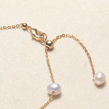 18K Baroque Pearl Bracelet Set for Women
