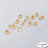 14K Zircon Claw Chain Buckle DIY Jewelry Accessories