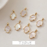 Copper Zircon Pendant Jewelry Material Accessories