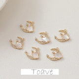 Copper Zircon Pendant Jewelry Material Accessories