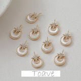 Copper Zircon Pendant Jewelry Material Accessories