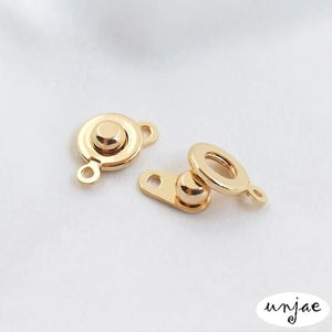 DIY Snap Button Jewelry Connectors for Bracelets & Necklaces