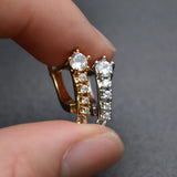 30pc CZ Paved Earring Hooks Jewelry Findings DIY Jewelry Making