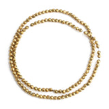 Plated Hematite Beads Faceted Round Rondelle Jewelry Making DIY 2/3/4mm