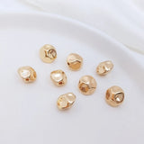 Copper Irregular Loose Beads Pendant Charms DIY Findings