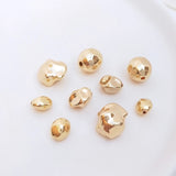 Copper Irregular Loose Beads Pendant Charms DIY Findings
