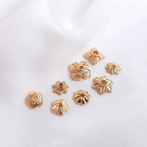 Beaded Flower Hat Caps Separator DIY Jewelry Making Accessories
