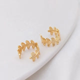 Real Plated C-shaped Ear Bone Without Pierced Clip Buckle Jewelry