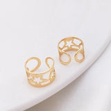 Real Plated C-shaped Ear Bone Without Pierced Clip Buckle Jewelry