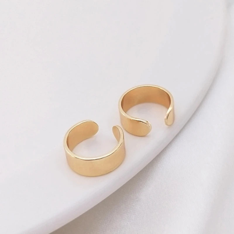 Real Plated C-shaped Ear Bone Without Pierced Clip Buckle Jewelry
