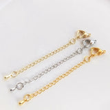Copper Bracelet Necklace Extension Chain DIY Findings Jewelry Accessories
