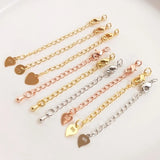 Copper Bracelet Necklace Extension Chain DIY Findings Jewelry Accessories