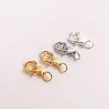 Copper Heart Lobster Clasp with Closed Loop DIY Findings