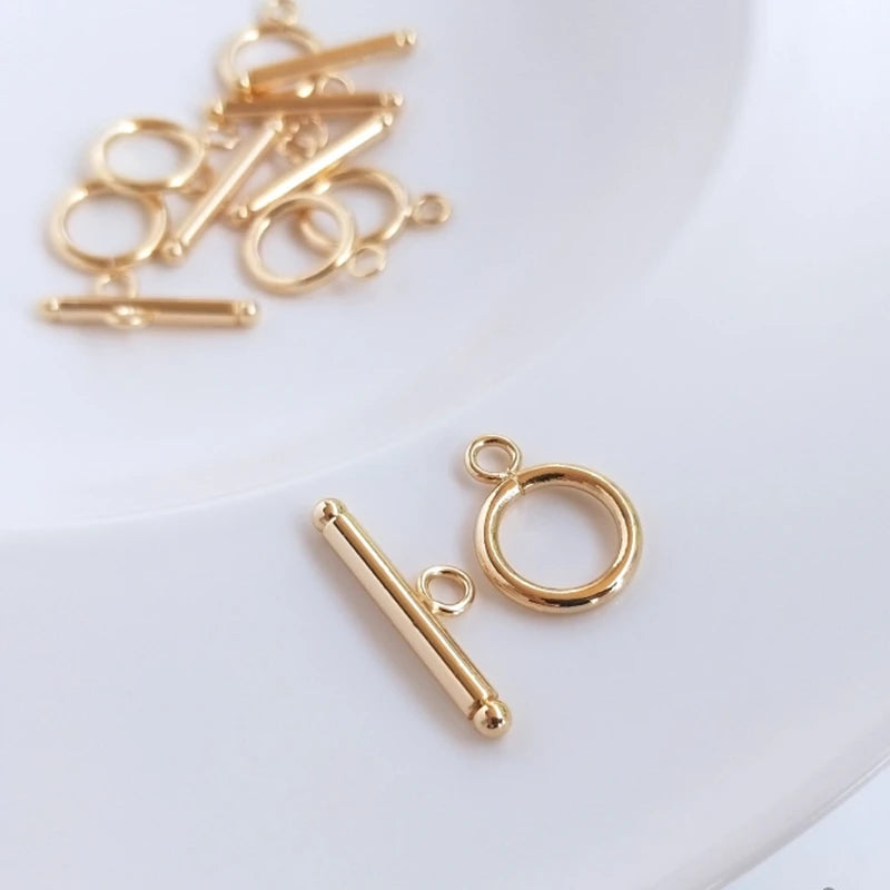 Copper OT Buckle Bracelet Clasps Necklace Hooks