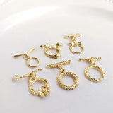 Copper OT Buckles Bracelet Hook Clasps Necklace Hooks DIY Findings