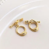 Copper OT Buckles Bracelet Hook Clasps Necklace Hooks DIY Findings