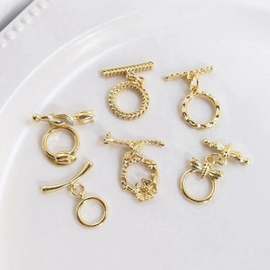 Copper OT Buckles Bracelet Hook Clasps Necklace Hooks DIY Findings