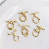 Copper OT Buckles Bracelet Hook Clasps Necklace Hooks DIY Findings