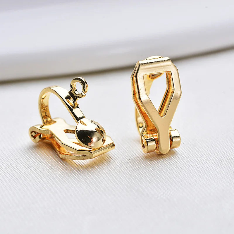 Copper Triangle Ear Clips DIY Jewelry Findings