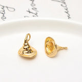 Copper Witch Magic Hat Bead Clasps Pendant Base DIY Findings Jewelry Making