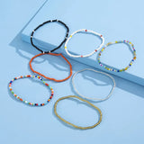 Bohemian Rice Beads Anklet for Women Leg Bracelet