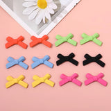 Rubber Matte Bow String Beads DIY Jewelry Accessories