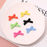 Rubber Matte Bow String Beads DIY Jewelry Accessories