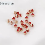 Square Flash Diamond Zircon Hand Accessories Material