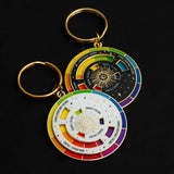 Painter's Wheel Keyring Art Keychain