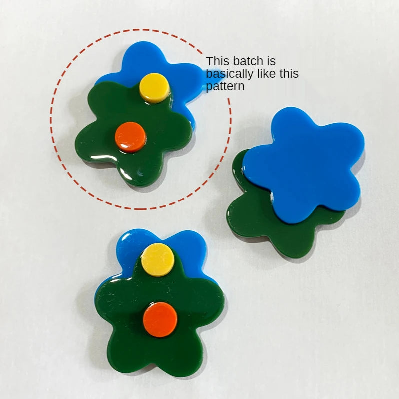 DIY Flower Patch Earring Accessories Material