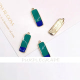 Gingko Leaf Pendant Earring DIY Materials 6pcs